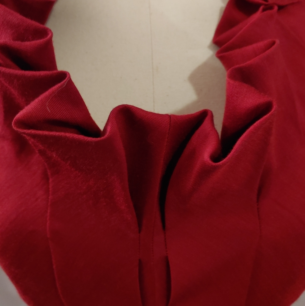 Lela Rose Ruffled Shift Dress - image 5